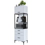 Hanah Home Gabinete Multipropósito Blanco JE135 - 3101